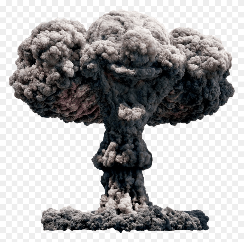 944x934 Descargar Png / Explosión De Nube De Humo Gigante, Planta Hd Png