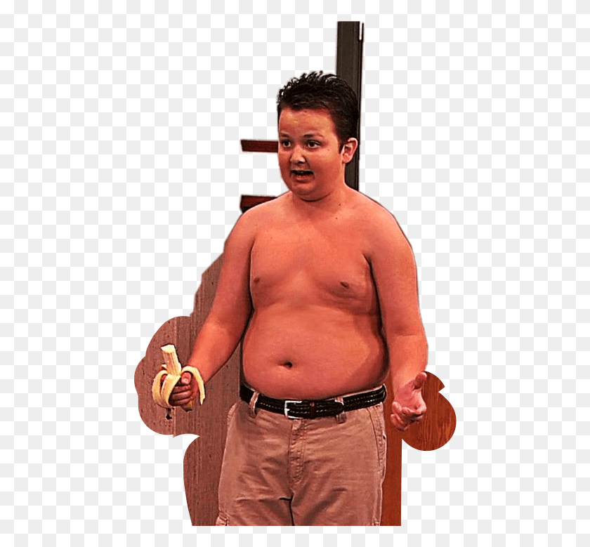460x719 Gibby Freetoedit Gibby Icarly Shirtless, Belt, Accessories, Accessory HD PNG Download