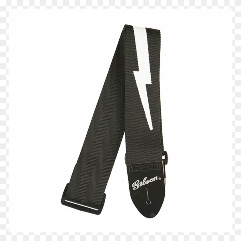 1200x1200 Gibson Lightning Bolt Style In Safety Strap Jet Black Guitar Strap, Pants, Clothing, Apparel HD PNG Download