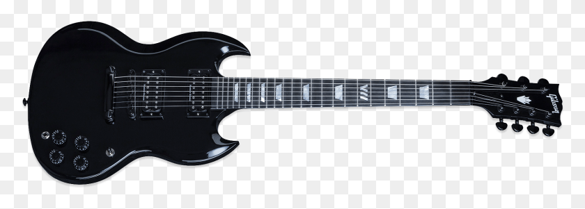 1677x520 Gibson Sg Schecter Hellraiser C 1 Black, Guitar, Leisure Activities, Musical Instrument HD PNG Download