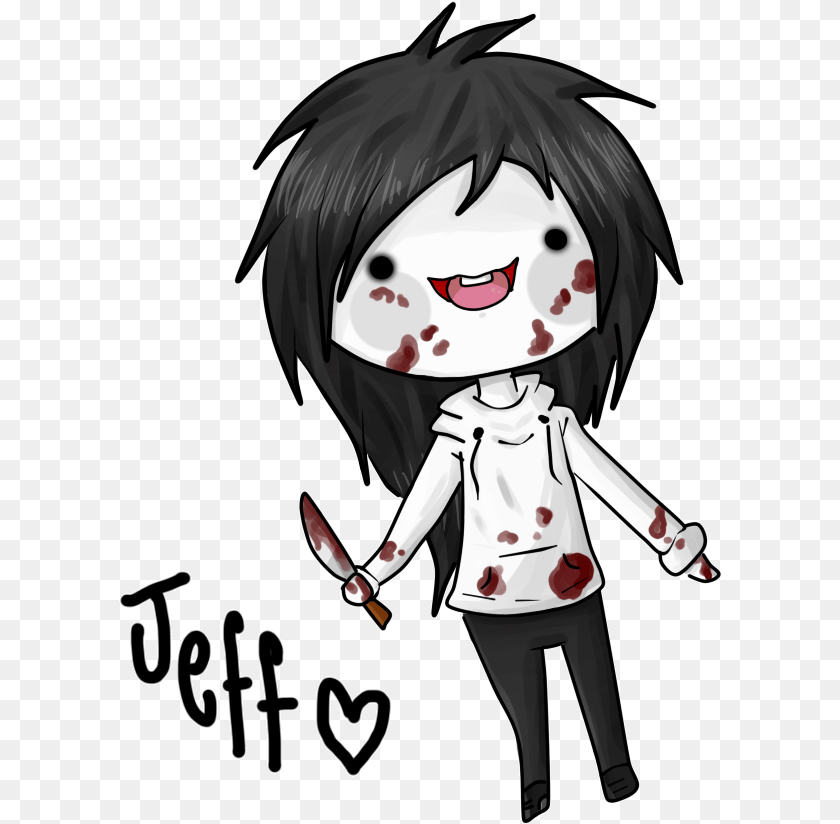 Gif Jeff The Killer Kawaii, Book, Comics, Publication, Adult PNG