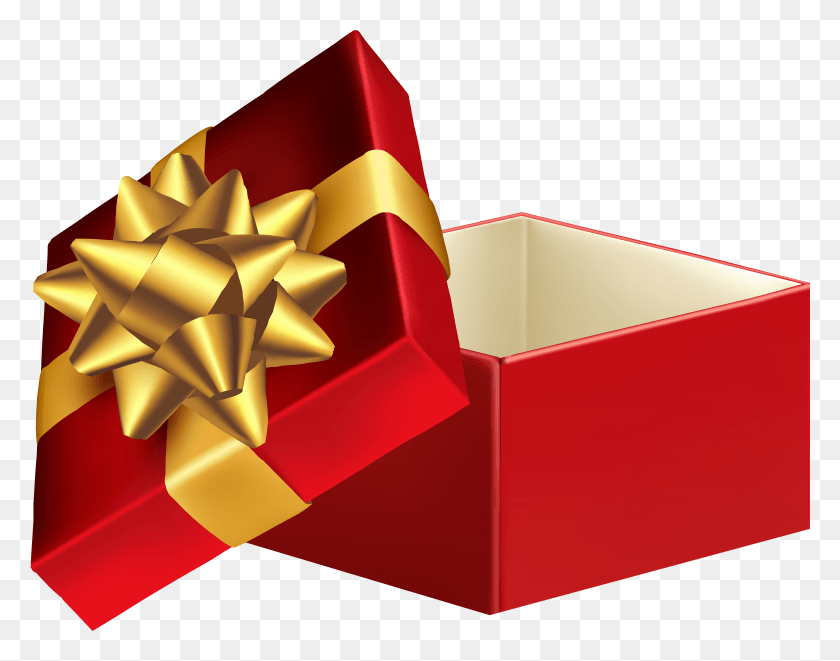 7807x6019 Подарочная Коробка Рождественский День Картинки Hd Png Скачать