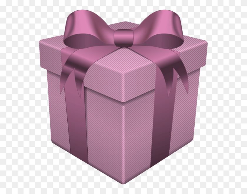 579x600 Gift Box Pink Transparent Clip Art Transparent Purple Gift Box, Gift, Lamp HD PNG Download