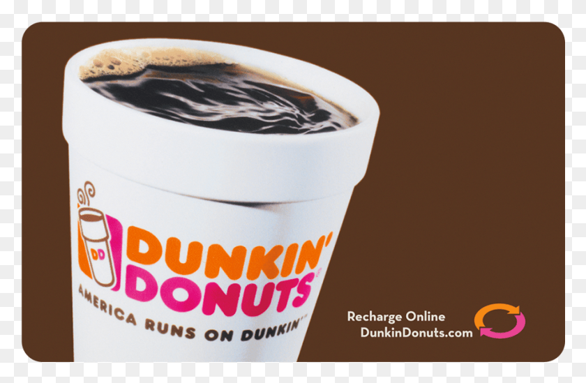 917x575 Gift Card Dunkin Dunkin Donuts Coffee, Milk, Beverage, Drink HD PNG Download