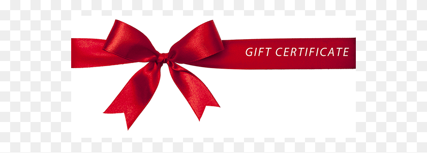 561x241 Gift Certificate, Sash, Tie, Accessories HD PNG Download