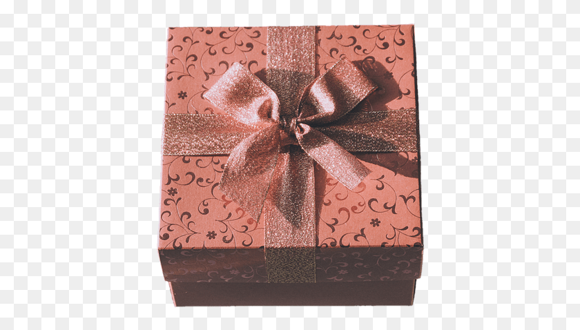 394x418 Gift Gift Box Cardboard Loop Made Packed Kado, Purse, Handbag, Bag HD PNG Download