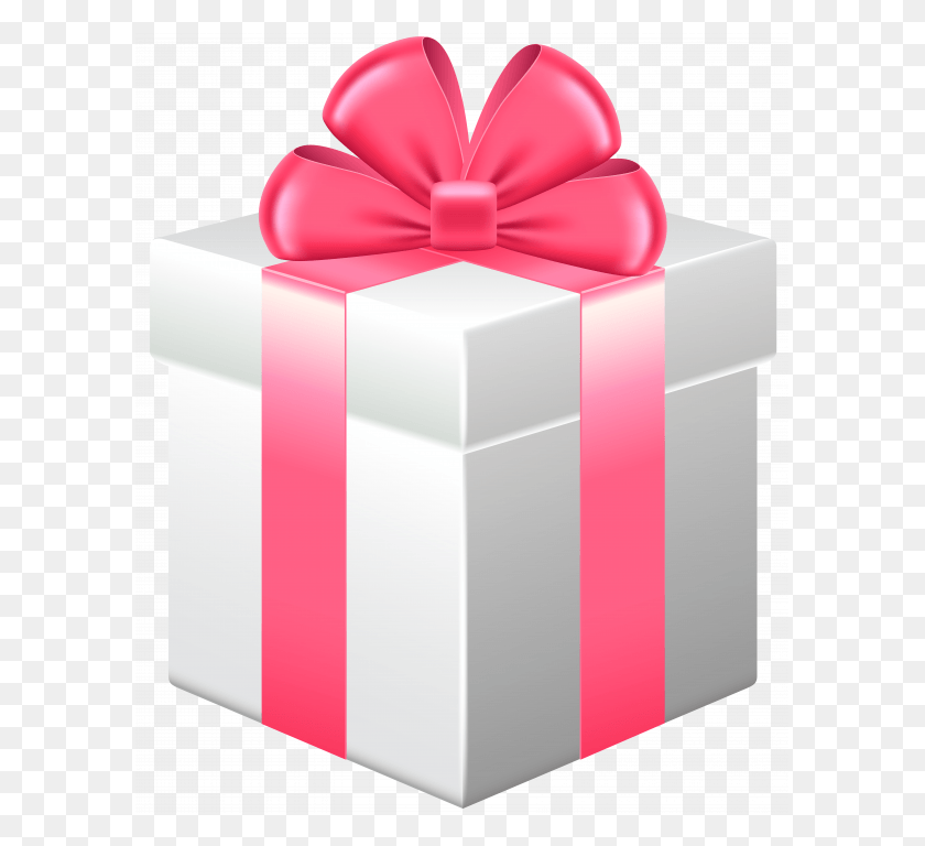 593x708 Идеи Подарков Розовая Подарочная Коробка С Бантом, Лучшая Коробка, Почтовый Ящик, Почтовый Ящик, Игрушка Png Скачать