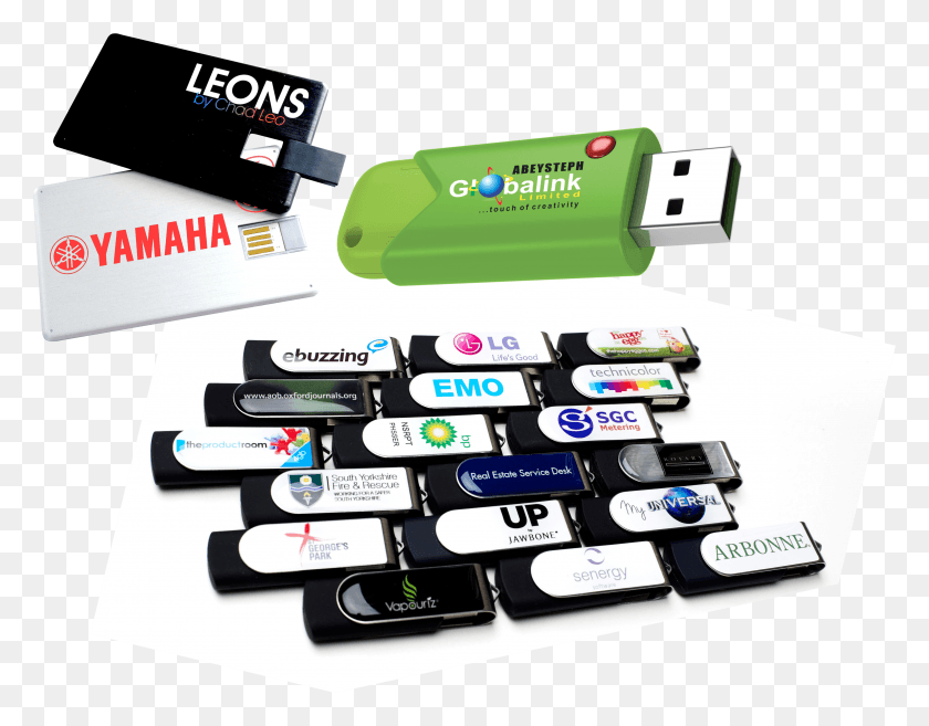 3731x2856 Gift Items Usb Flash Drive HD PNG Download