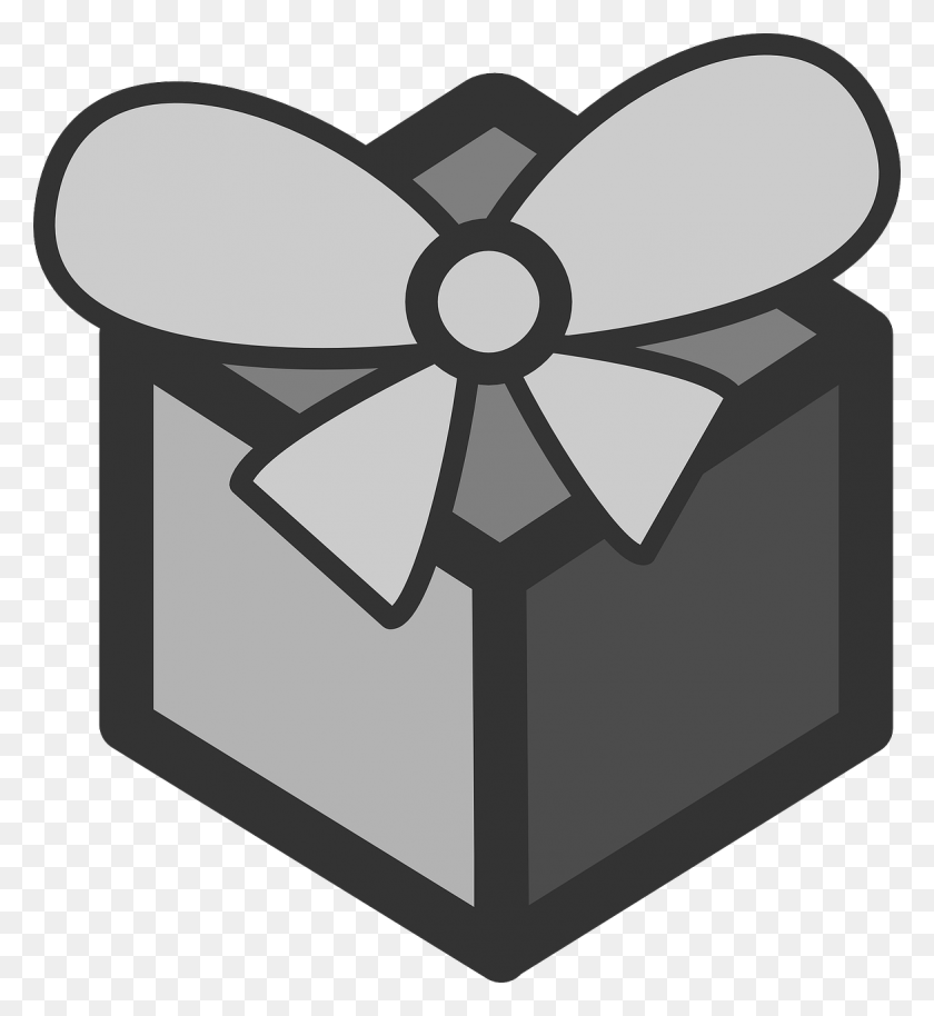 1168x1280 Gift Present Box Bow Surprise Image Vector Graphics, Machine, Propeller, Rug HD PNG Download