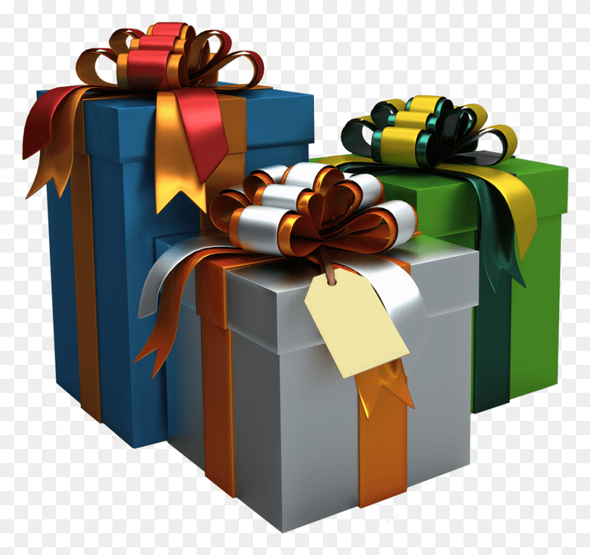 954x895 Gifts Image Background Feliz Nuevo Cristiano 2019, Gift, Toy HD PNG Download