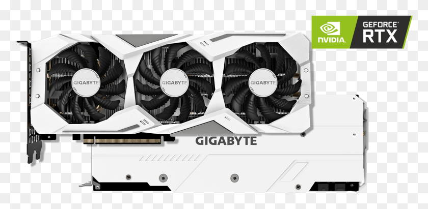 1166x525 Gigabyte Geforce Rtx 2060 Gaming Oc Pro White, Cooler, Appliance, Person HD PNG Download