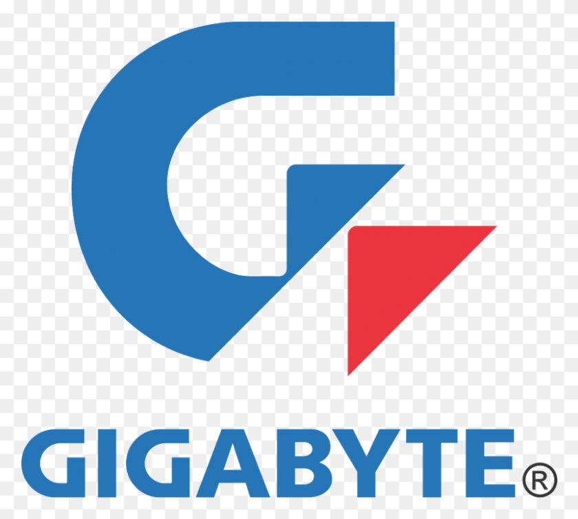 801x713 Gigabyte Vector Logo Gigabyte Logo, Text, Alphabet, Symbol HD PNG Download