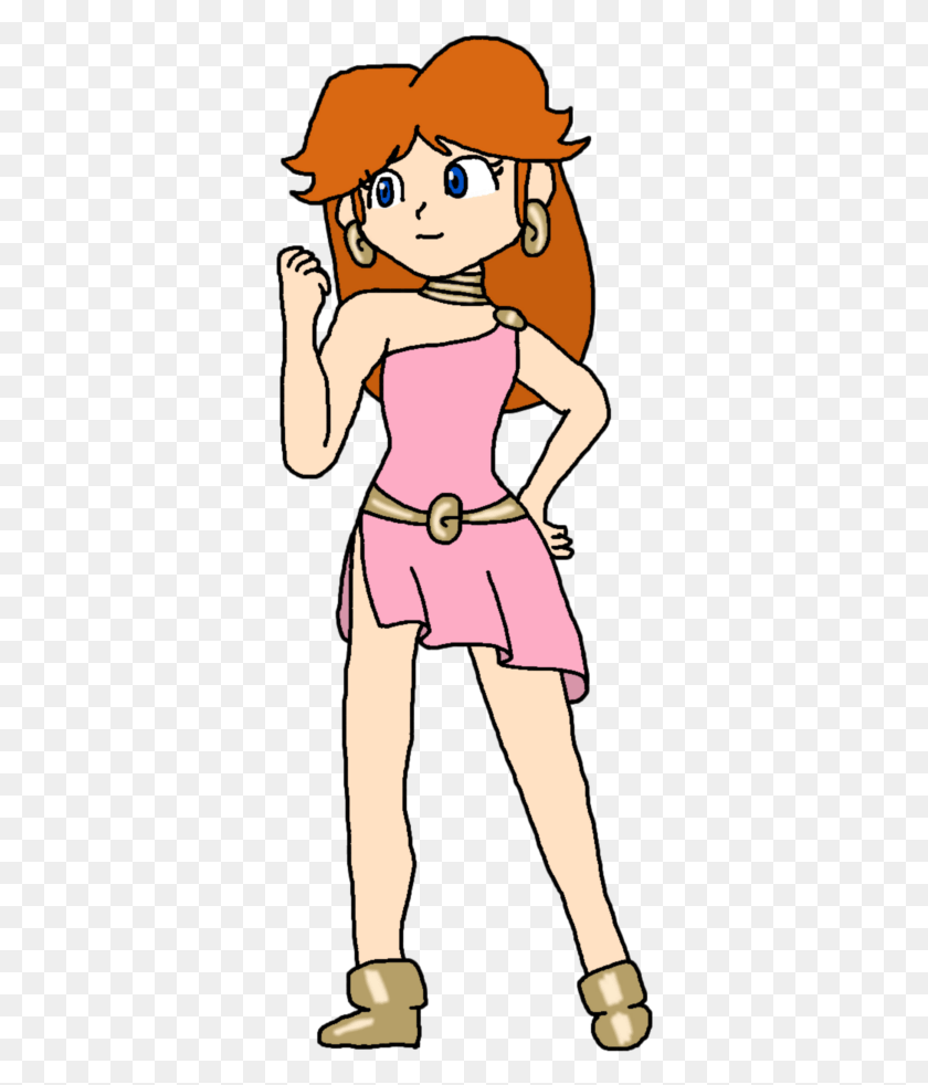 342x922 Giganta By Katlime Sunset Shimmer Princesse Daisy, Costume, Person, Human HD PNG Download