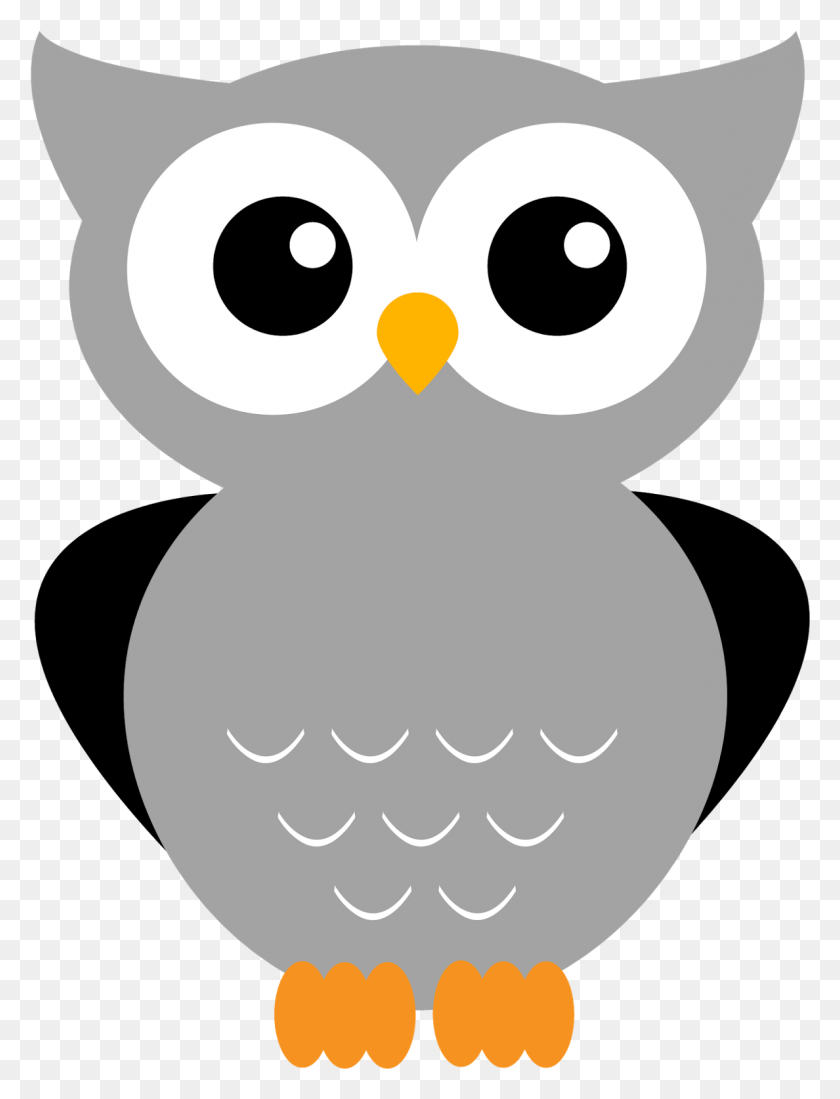 1188x1583 Giggle And Print Owl Clipart Owl Animal Gray Owl Clipart, Bird, Penguin HD PNG Download