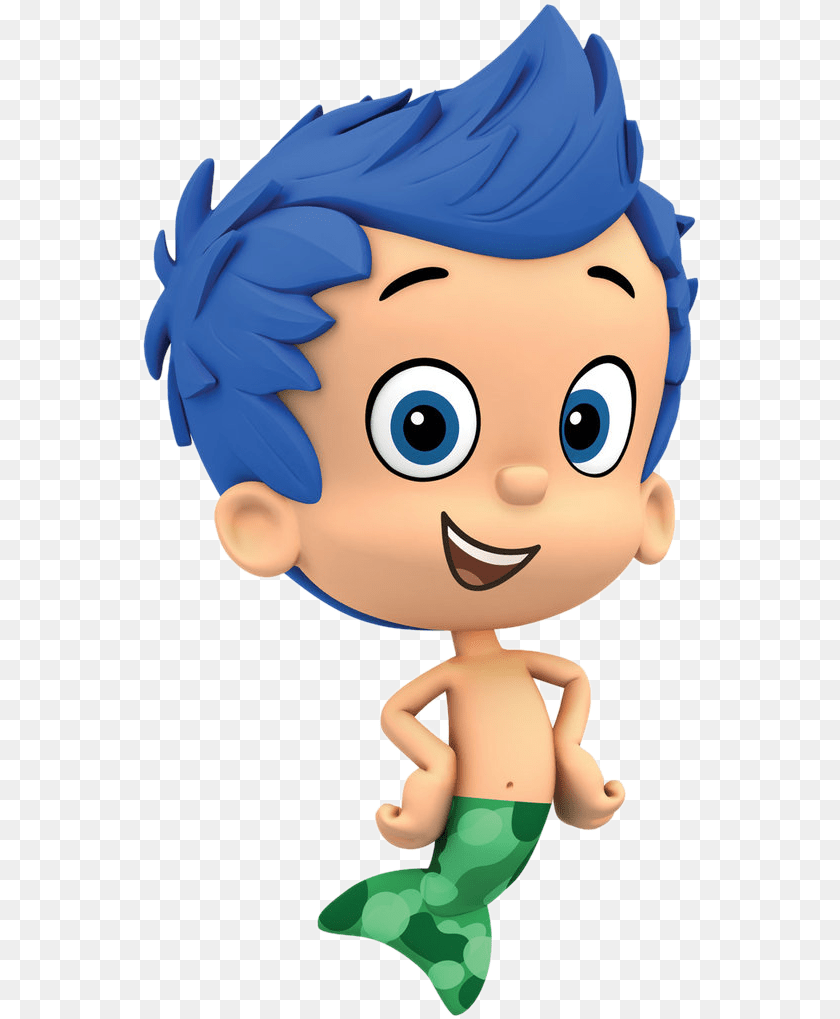 Gil Bubble Guppies, Toy, Doll Sticker PNG