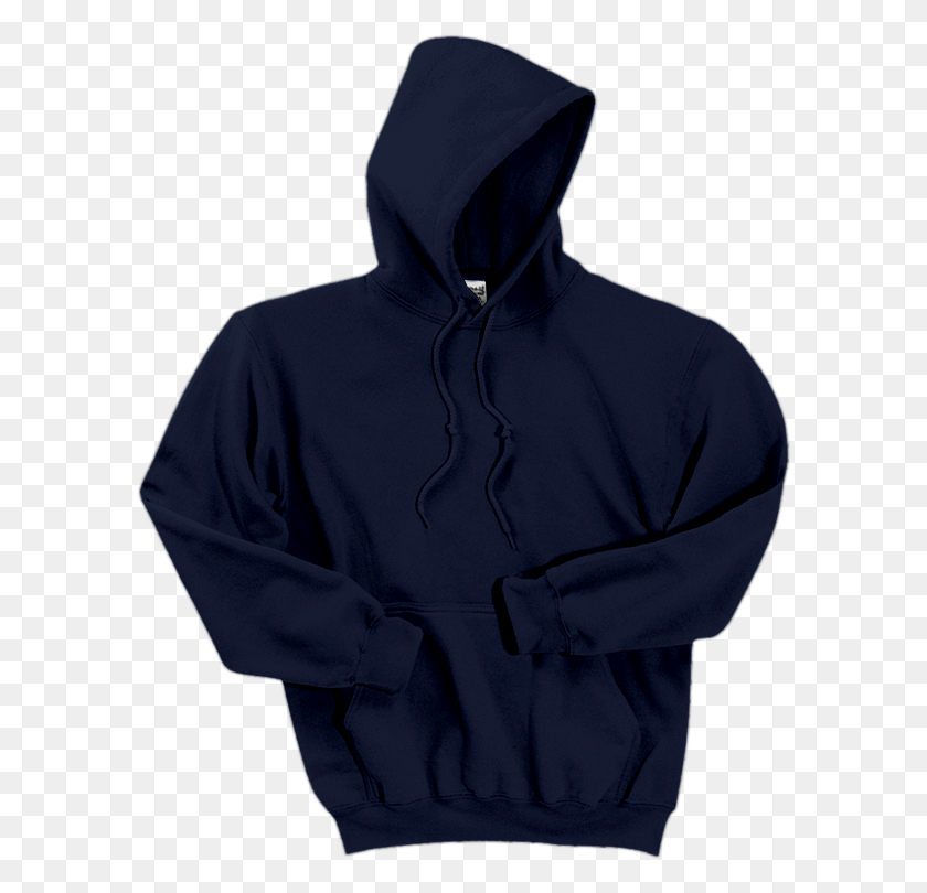 594x750 Gildan Dryblend Pullover Hooded Sweatshirt 12500 Navy Gildan Hoodie Blank Black, Clothing, Apparel, Hood HD PNG Download