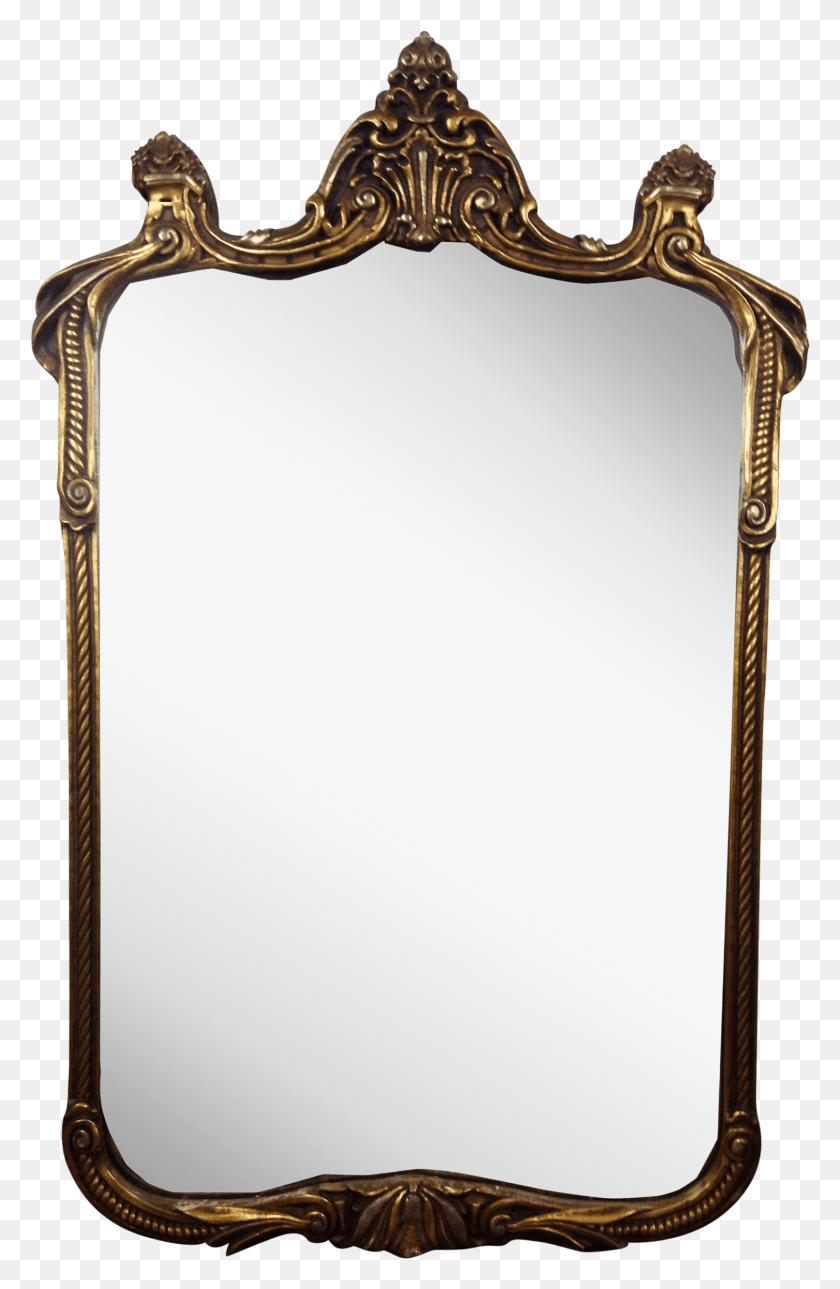 1508x2377 Позолоченное Настенное Зеркало В Стиле Модерн, Связанное С Интерьером В Стиле Модерн, Png Скачать