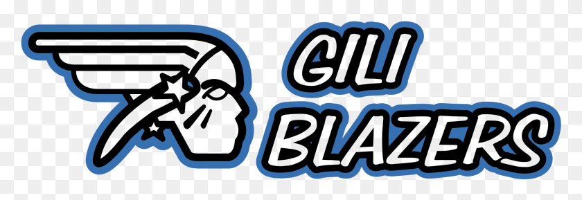 2191x646 Gili Blazers Logo Transparent Revolver, Text, Label, Alphabet HD PNG Download
