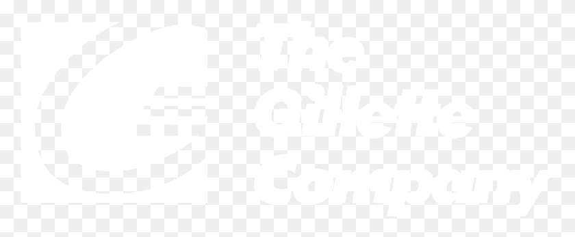 2331x859 Gillette Logo Black And White Johns Hopkins Logo White, Text, Alphabet, Word HD PNG Download