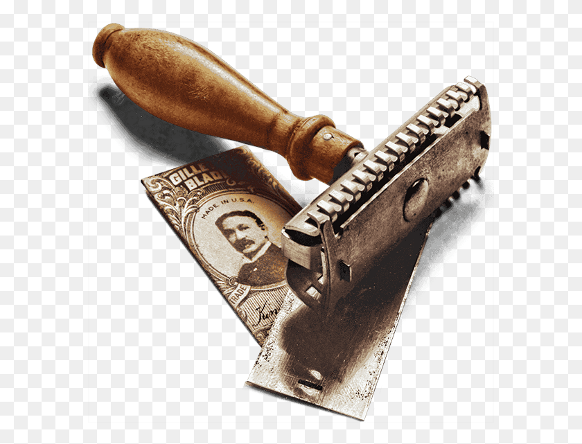 587x581 Gillette Safety Razor 300dpi King Camp Gillette Razor, Weapon, Weaponry, Blade HD PNG Download