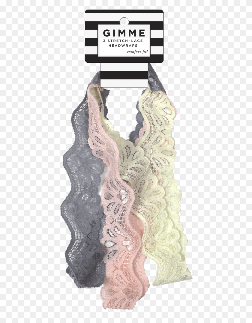 455x1017 Gimme Lace Sheen Headbands 3pc Crochet, Clothing, Apparel, Rug HD PNG Download