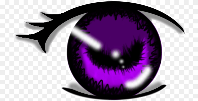 739x431 Gimp Drawing Eye Picture Images Anime Purple Eye, Sphere Sticker PNG