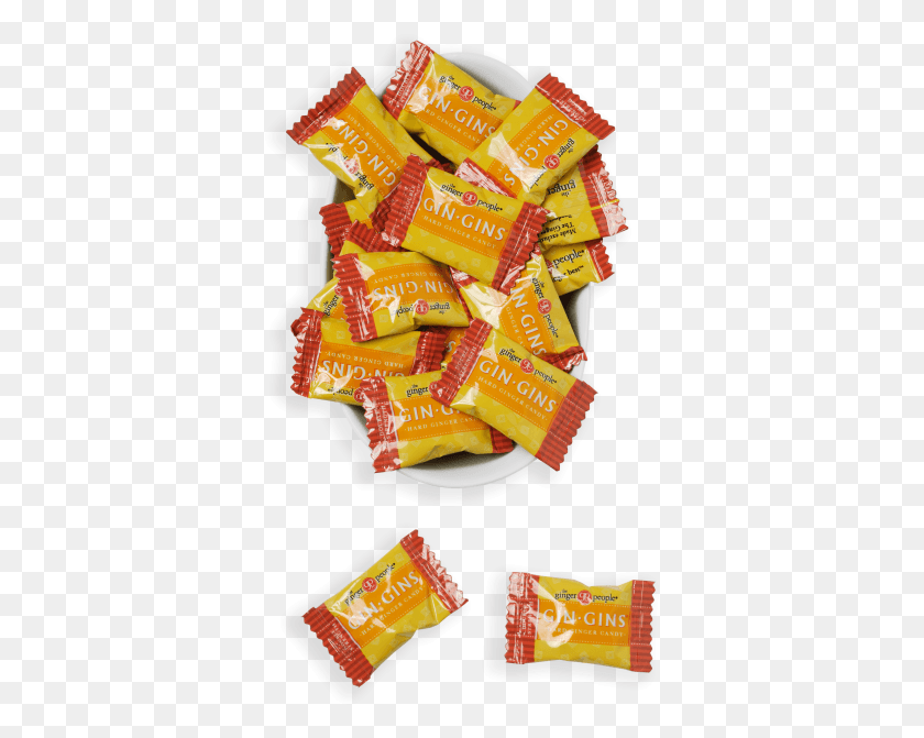 359x611 Gin Gins Ginger Candy Hard Candy Ginger People Gin Gins Double Strength Hard Candy, Food, Sweets, Confectionery HD PNG Download