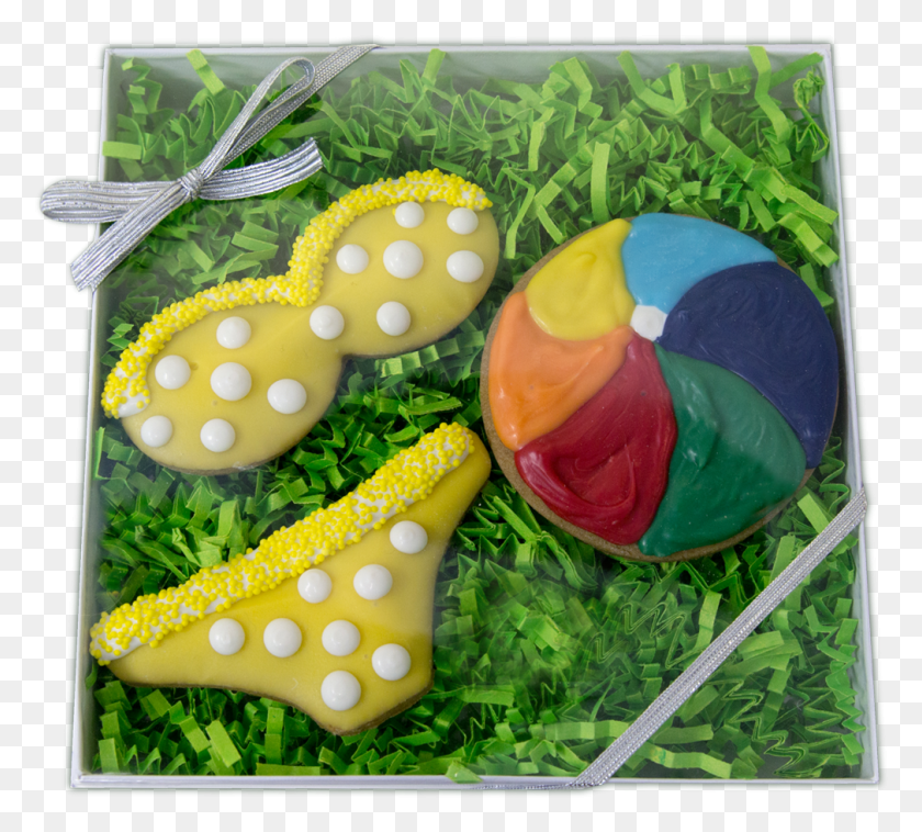 1010x905 Gingerbread Bikini Gift Box Grass, Food, Texture, Egg HD PNG Download