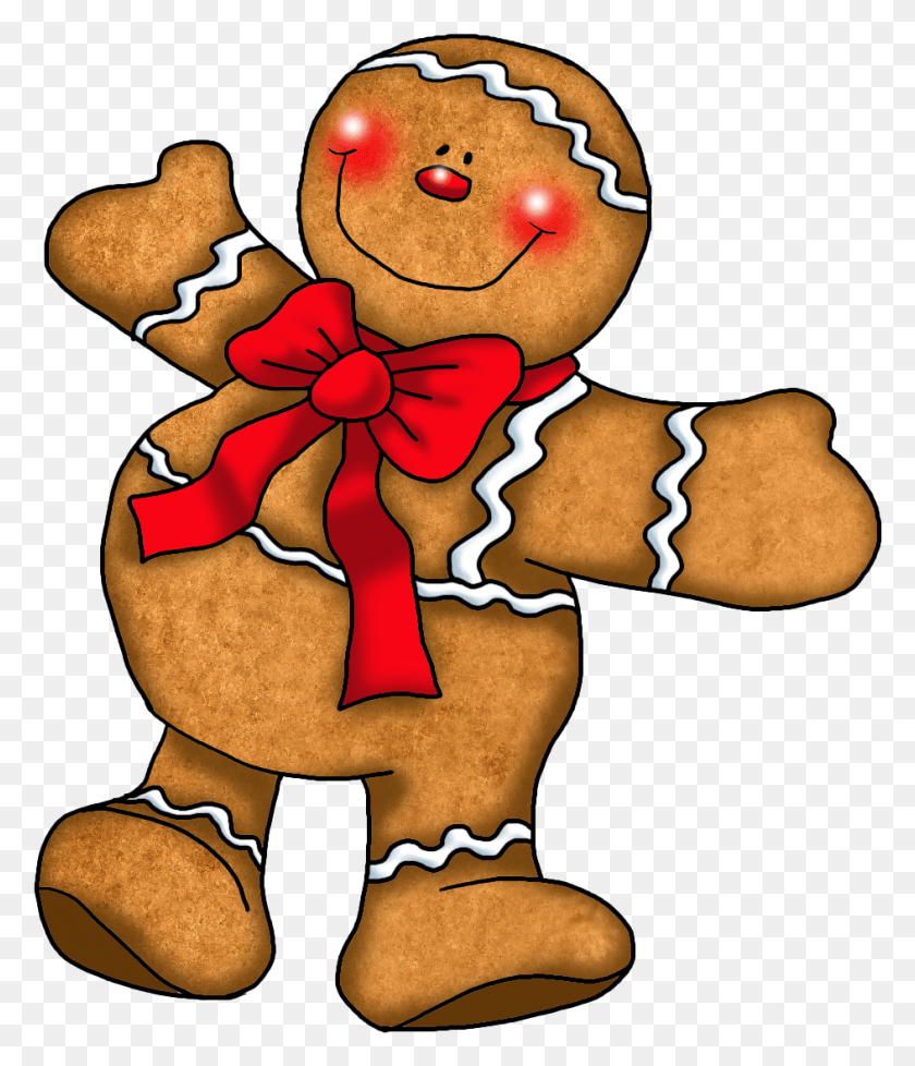 943x1110 Gingerbread Clip Art Free, Cookie, Food, Biscuit HD PNG Download