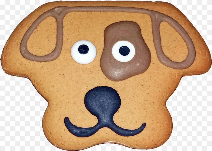 Gingerbread Dog, Cookie, Food, Sweets Clipart PNG