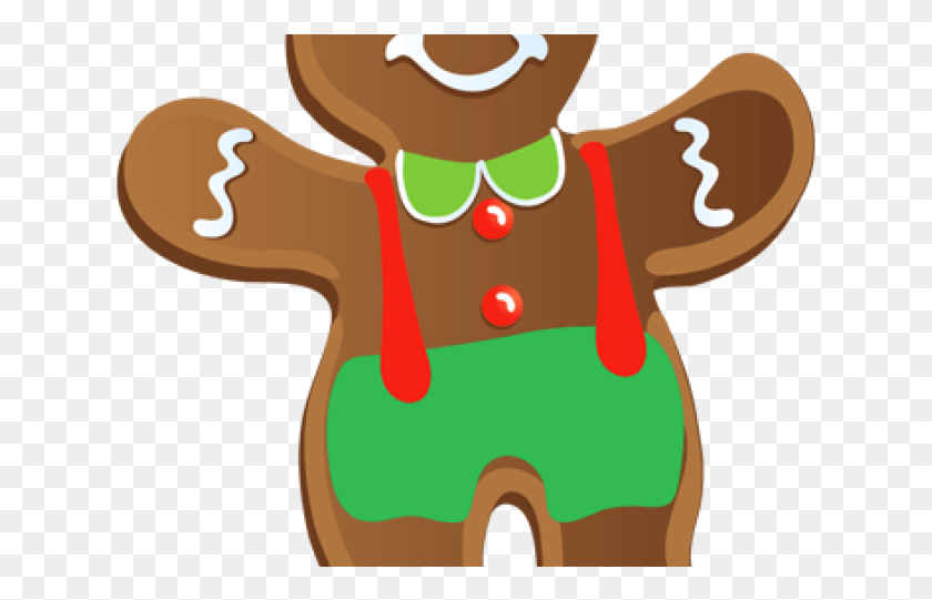 631x481 Gingerbread Man Clip Art, Elf, Sweets, Food HD PNG Download