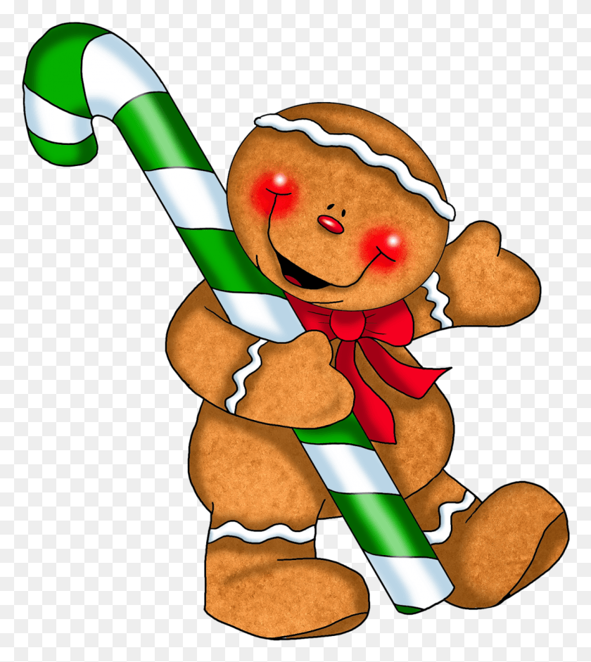 1112x1257 Gingerbread Man Clipart Free The Cliparts Free Christmas Candy Cane Clipart, Toy, Sweets, Food HD PNG Download