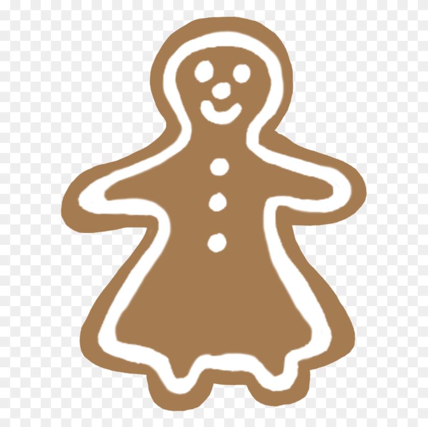 605x777 Gingerbread Woman Gingerbread Man Illustration, Cookie, Food, Biscuit HD PNG Download