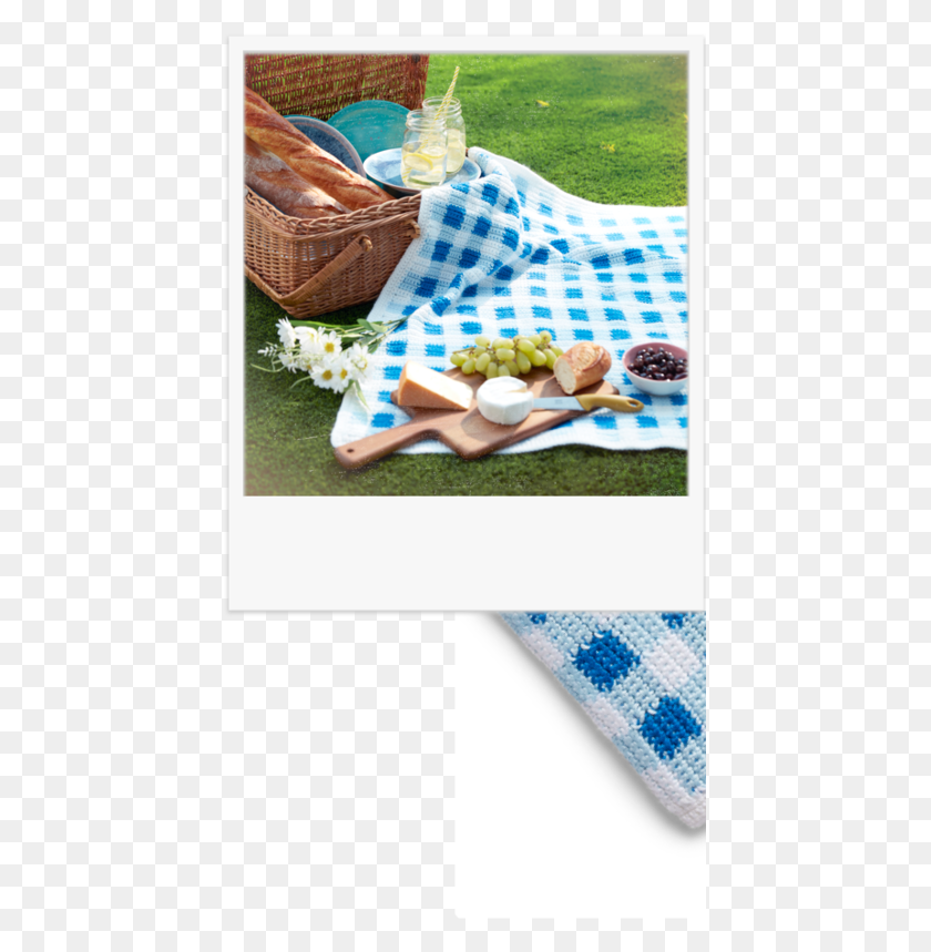435x799 Gingham Crochet Picnic Blanket Group Sm Picnic, Vacation, Meal, Food HD PNG Download