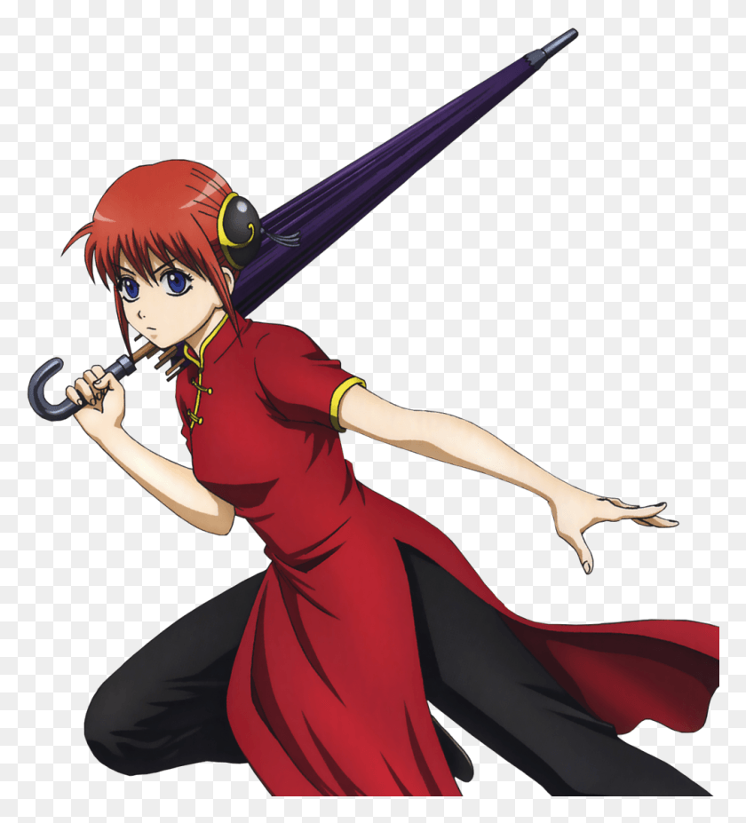 1009x1122 Gintama Kagura Manga Cosplay Kenshin Himura Vs Sakata Gintoki, Performer, Person, Human HD PNG Download