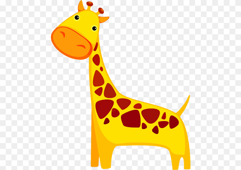 487x594 Giraffe Clipart, Animal, Mammal, Dinosaur, Reptile Transparent PNG