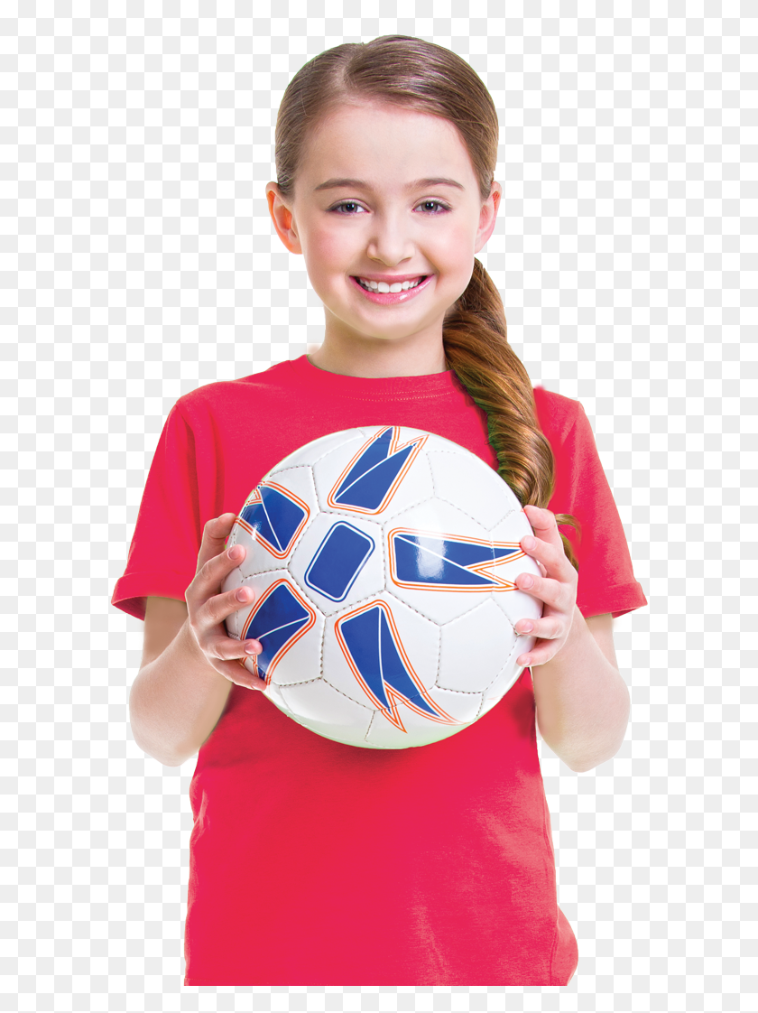 600x1062 Girl, Soccer Ball, Ball, Soccer HD PNG Download
