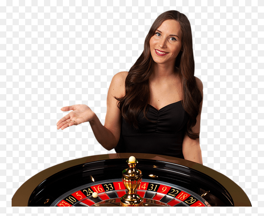 767x628 Girl, Person, Human, Gambling HD PNG Download