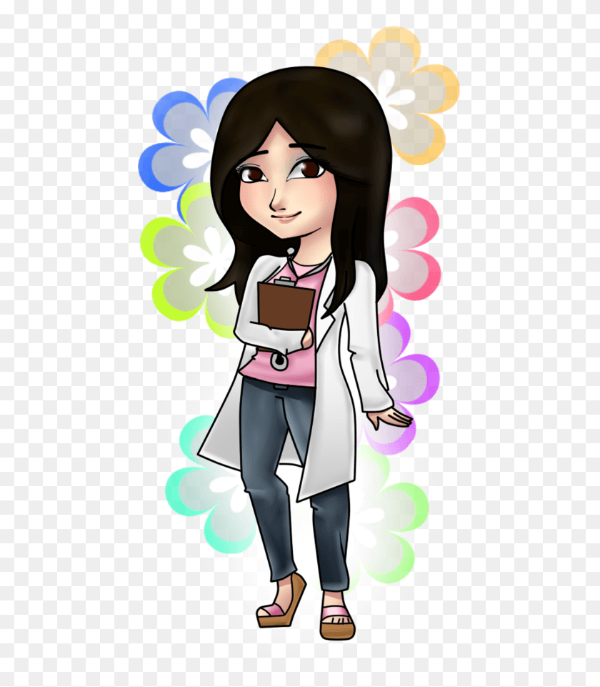 463x901 Chica Doctora Png / Doctor Chibi Hd Png