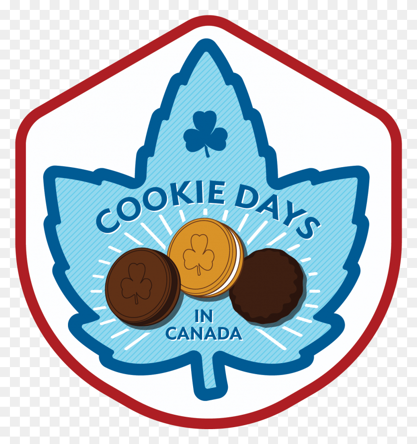 1371x1469 Descargar Png / Girl Guide Cookies Canada Girl Guide Cookies, Logotipo, Símbolo, Marca Registrada Hd Png