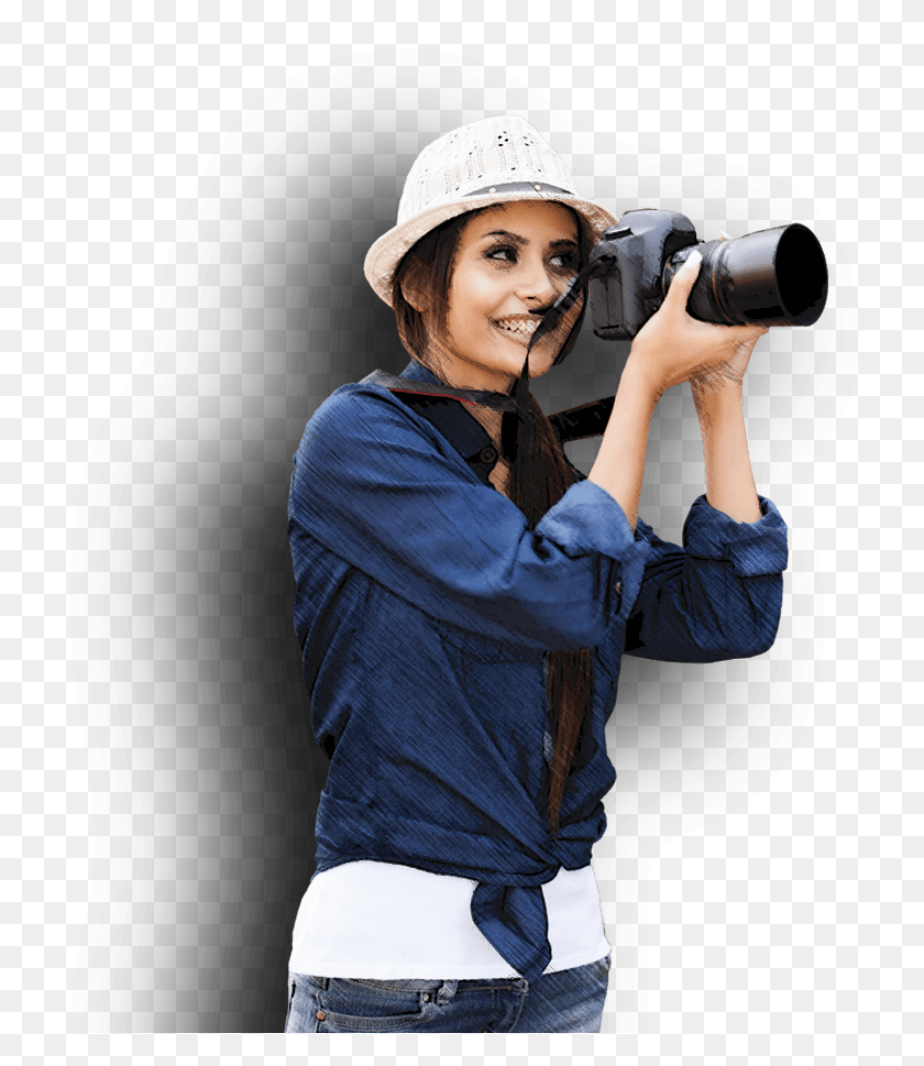 754x909 Girl Image With Transparent Background Photo Shoot, Person, Human, Hat Descargar Hd Png