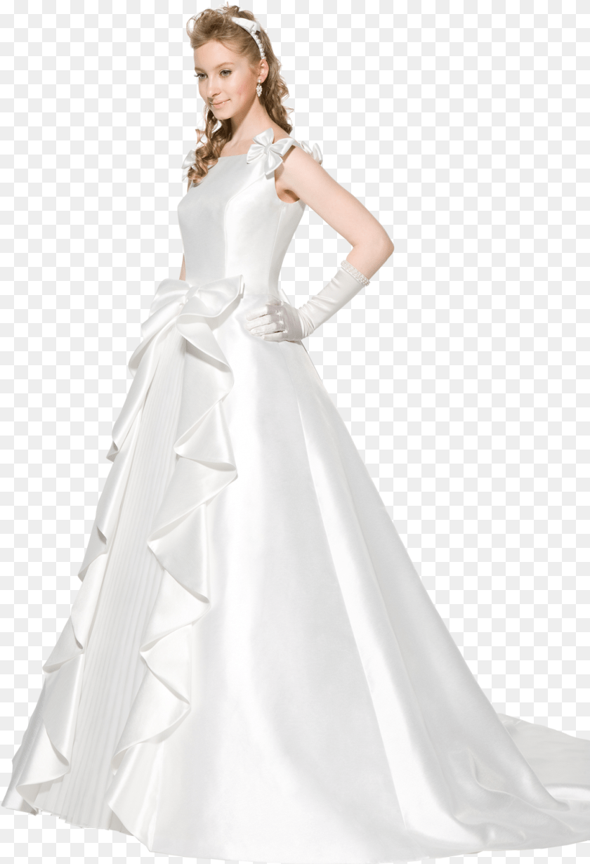 1070x1567 Girl In Wedding Dress, Formal Wear, Wedding Gown, Clothing, Fashion Transparent PNG