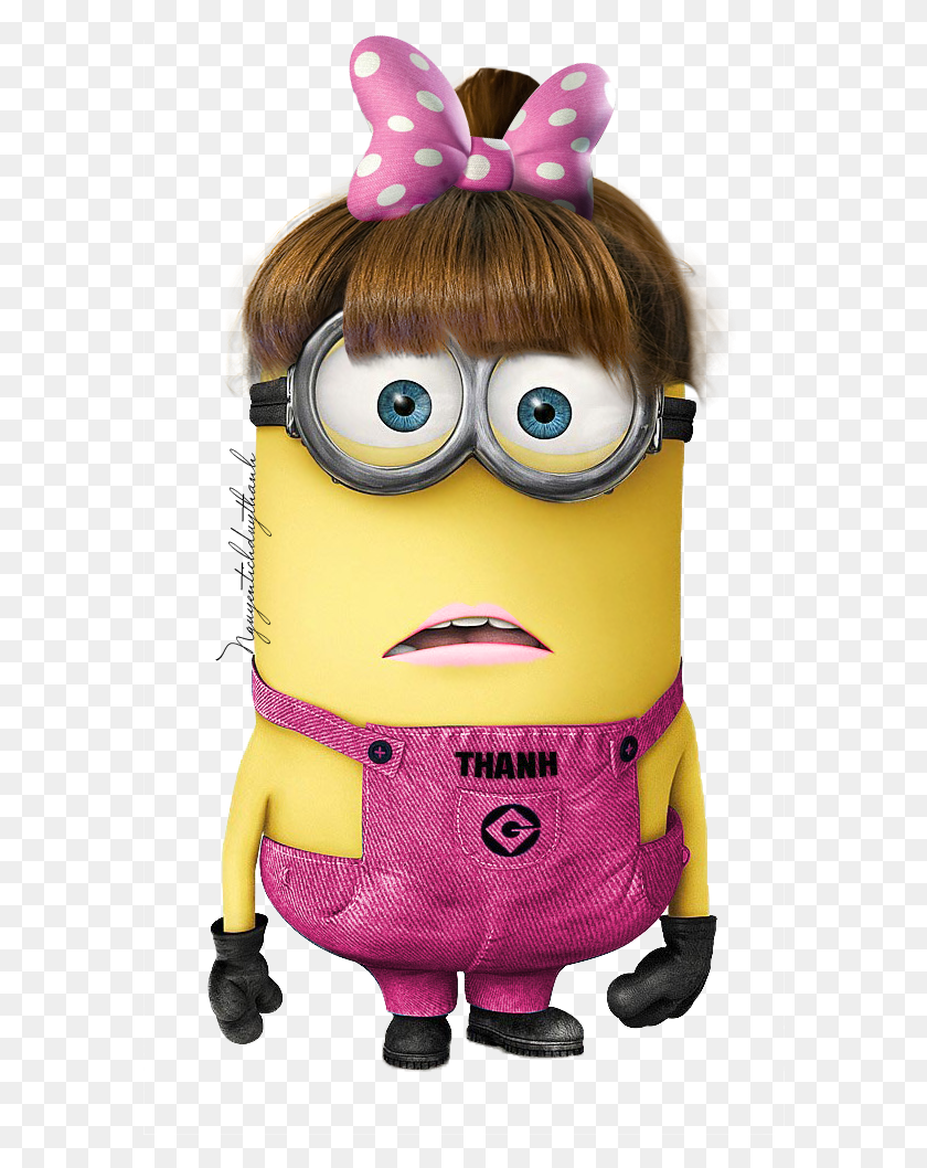 582x998 Girl Minion By Duythanh Imagenes Fondo Transparente, Clothing, Apparel, Doll HD PNG Download
