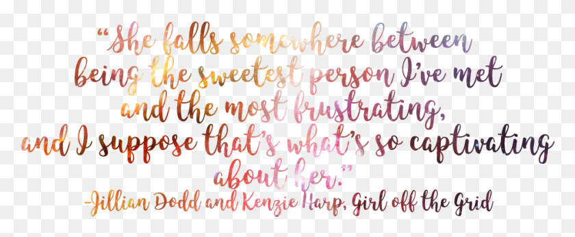 940x345 Girl Off The Grid Quote Calligraphy, Text, Alphabet, Sweets HD PNG Download