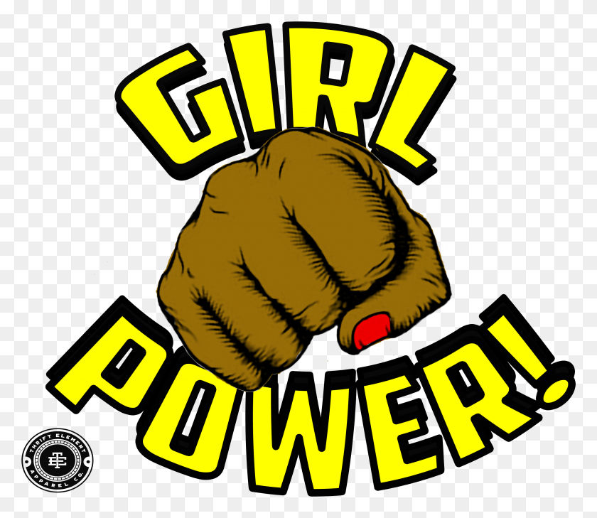 3174x2723 Girl Power, Hand, Fist, Poster HD PNG Download