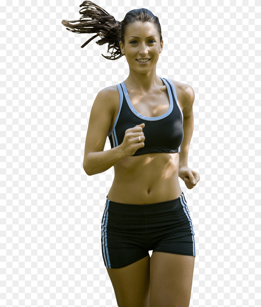 Girl Running Runner Girl, Finger, Body Part, Clothing, Shorts Sticker PNG