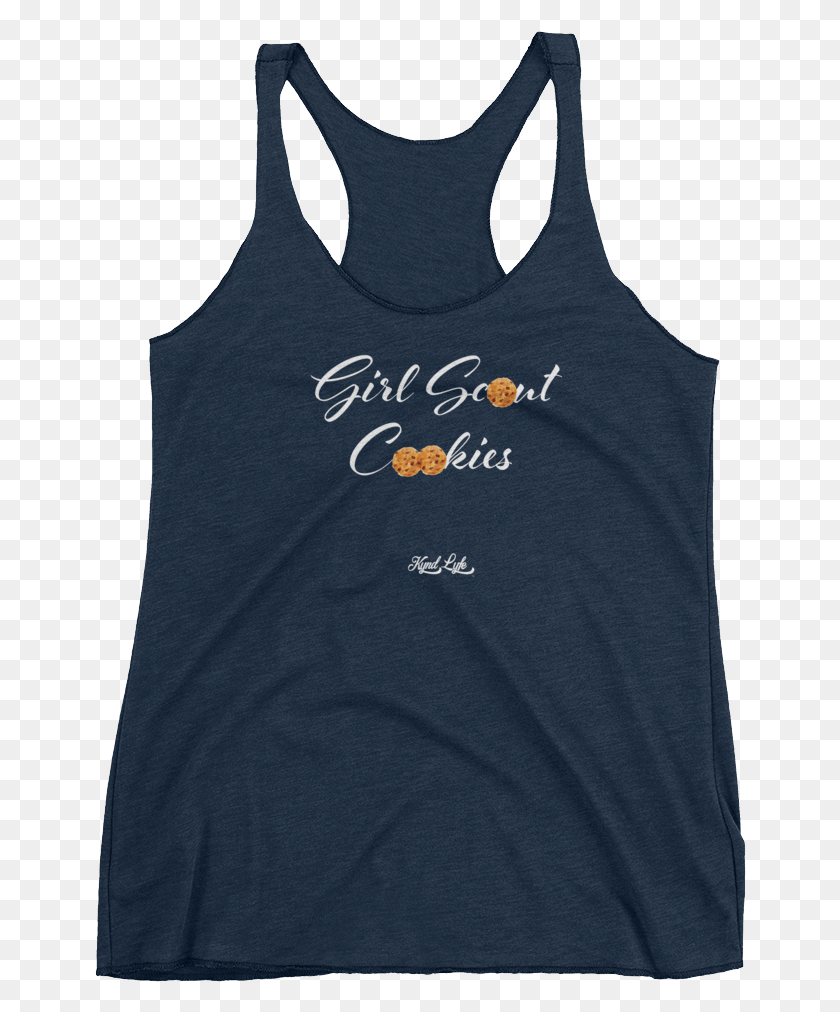 652x952 Girl Scout Cookies Tank Top Next Level 6733 Mockup, Clothing, Apparel, Undershirt HD PNG Download