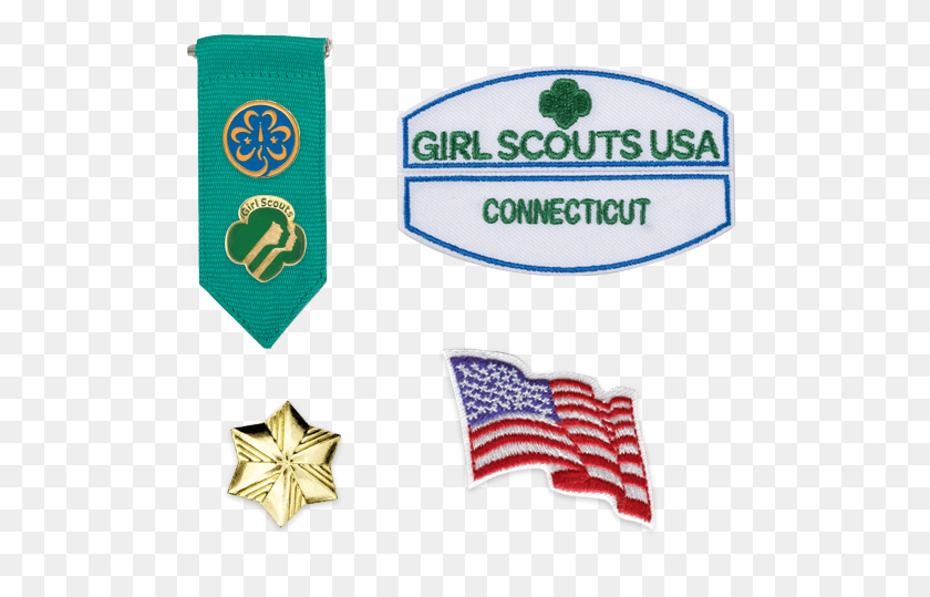 503x479 Girl Scout Senior Insignia Tab, Symbol, Logo, Trademark HD PNG Download
