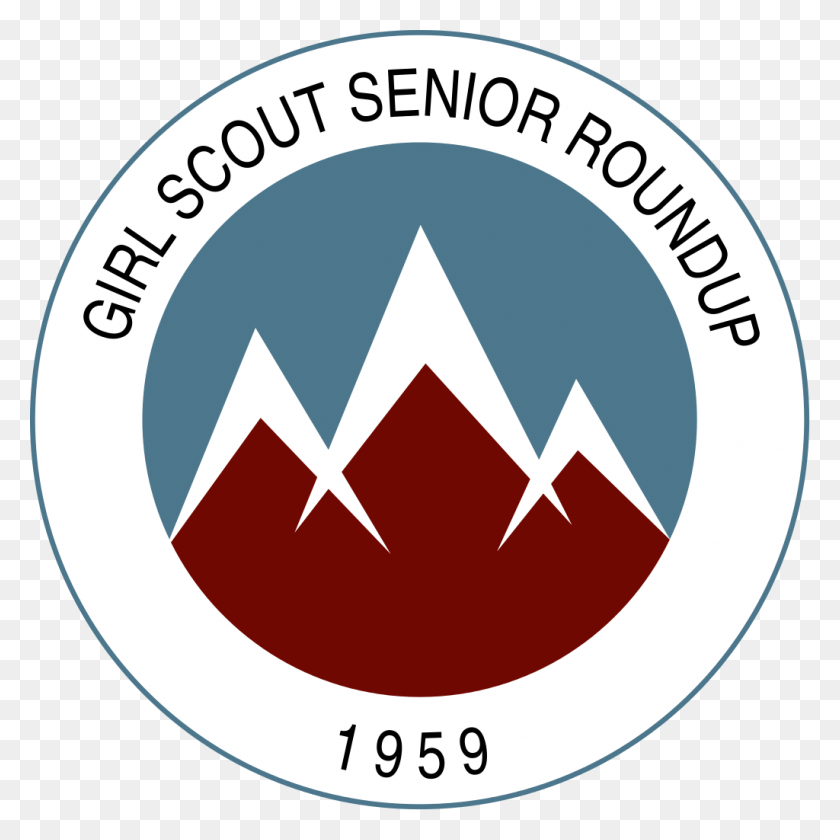 1024x1024 Girl Scout Senior Logo Sujetador Miljval, Símbolo, Marca Registrada, Etiqueta Hd Png