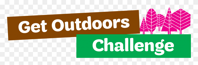 2383x658 Girl Scouts Get Outdoors Challenge, Word, Text, Label HD PNG Download